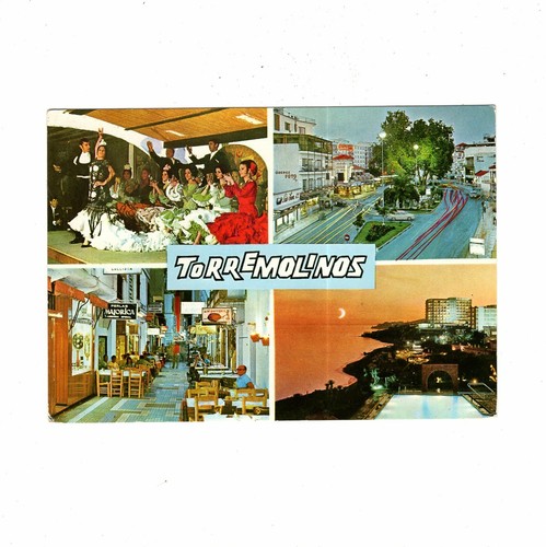 Cartolina postale torremolinos - postale,