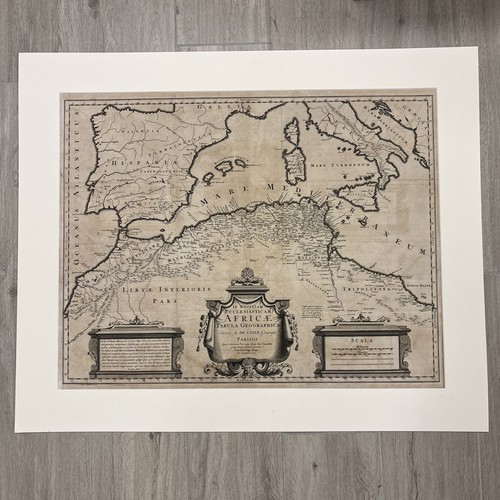 Antica mappa della - , costa