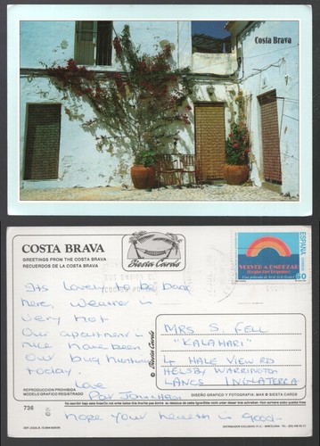 Costa brava spain - costa, used