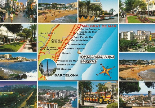 0733 cartolina costa - cartolina, de