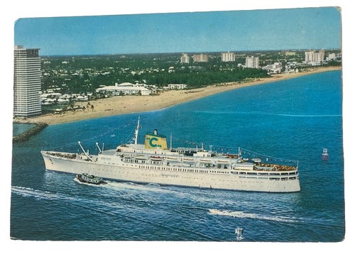 Cartolina epoca nave costa - ~,