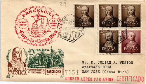 Spagna maggio 1951 - spagna,