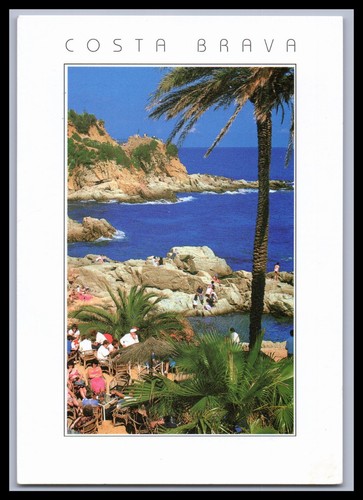 Cartolina costa brava spagna - costa,