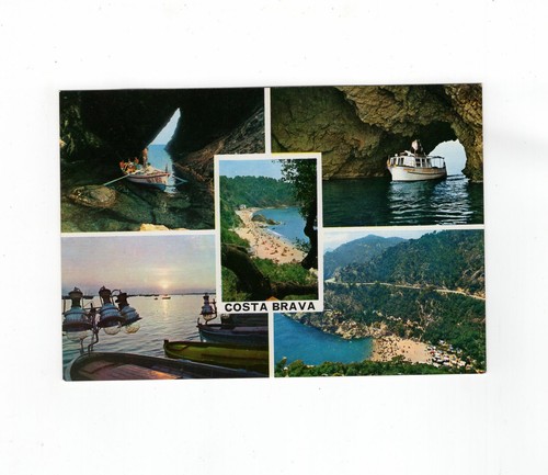 Cartolina costa brava - cartolina,