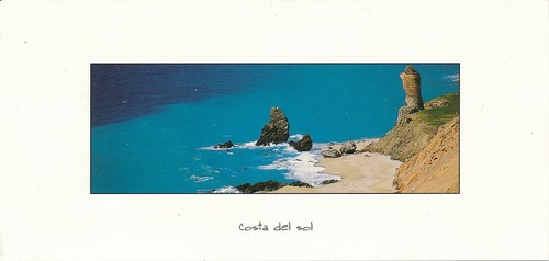 Vecchia cartolina costa del - vecchia,