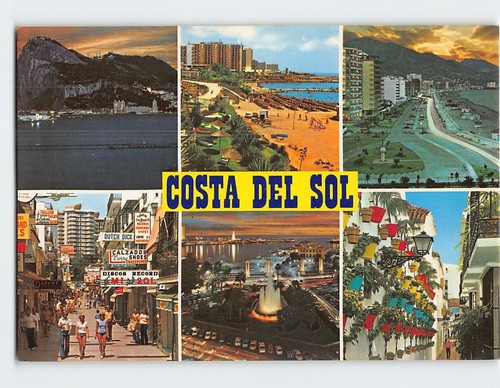 Cartolina costa del sol - cartolina,