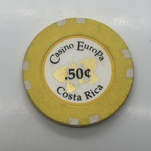 Casino europa chip - europa, $0.50