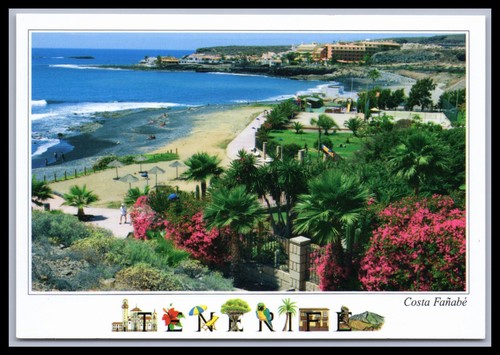 Cartolina tenerife costa - /,